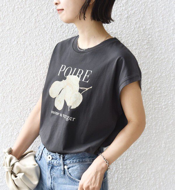 SHIPS for women「【WEB限定】オーガニック コットン フルーツ TEE」|Tシャツ・カットソー|