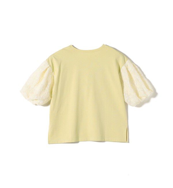 SHIPS for women「【WEB限定】〈接触冷感/UVカット/汗染み防止加工〉FUNCTION 袖 レース プルオーバー」|Tシャツ・カットソー|