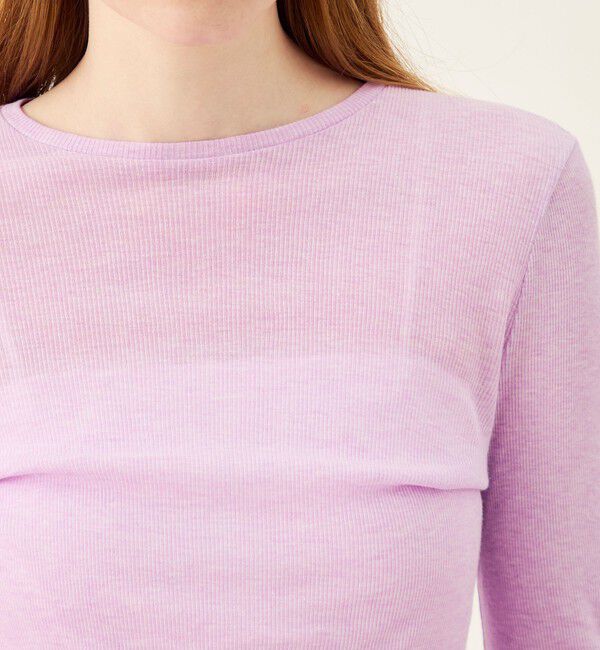 Ballsey「コットンシルクリブ クルーネックプルオーバー」|Tシャツ・カットソー|