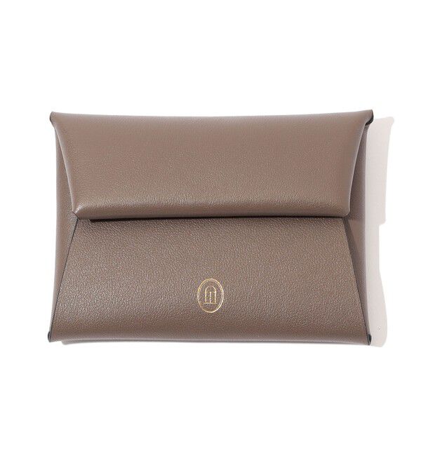 TOMORROWLAND GOODS「ATELIER TOMORROW カードホルダー」|名刺入れ・カードケース|17 チャコールグレー