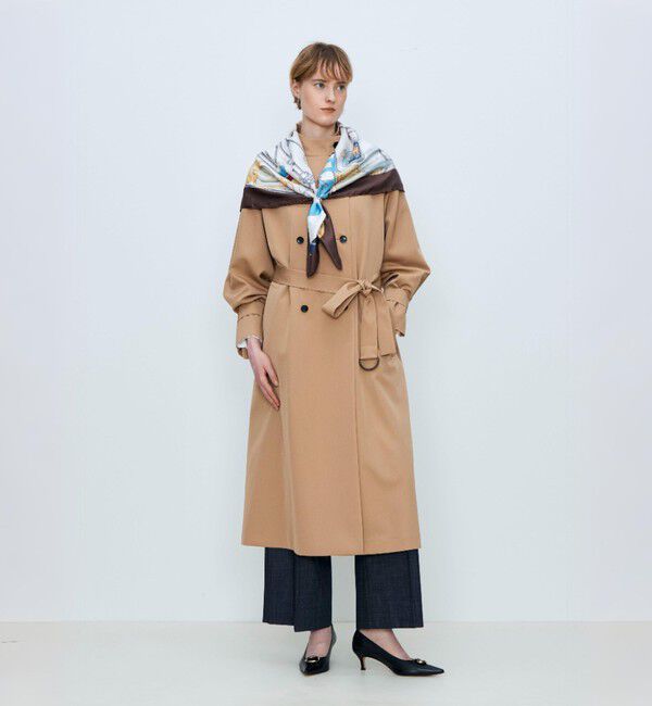 TOMORROWLAND GOODS「ATELIER TOMORROW FLAG シルクスカーフ」|バンダナ・スカーフ|