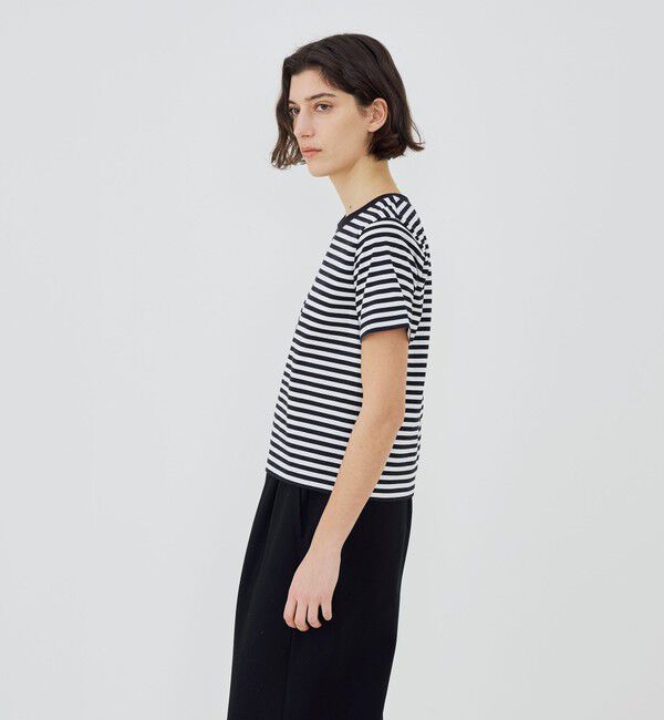 GALERIE VIE「ファインコットン ショートプルオーバー」|Tシャツ・カットソー|