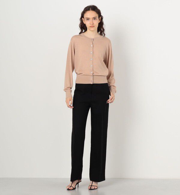 TOMORROWLAND GOODS「BY MALENE BIRGER MONTIE クルーネックカーディガン」|カーディガン|