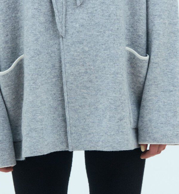 GALERIE VIE「【WEB先行予約】ダブルフェイスニット リバーシブルショートコート」|その他|