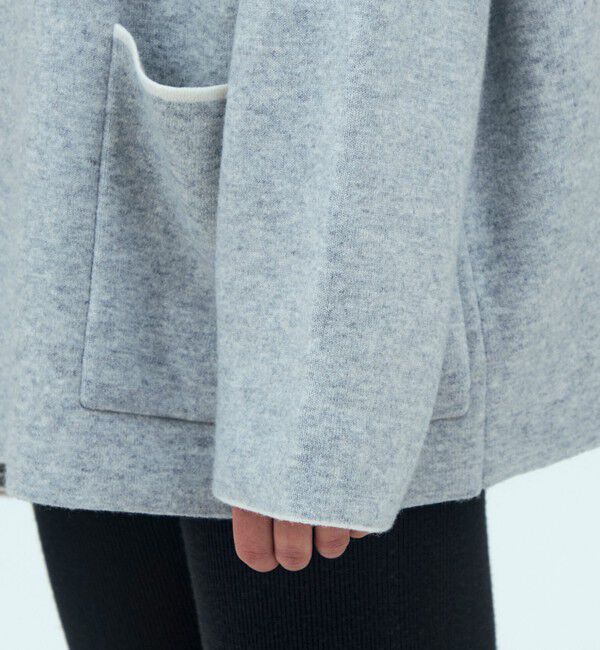 GALERIE VIE「【WEB先行予約】ダブルフェイスニット リバーシブルショートコート」|その他|