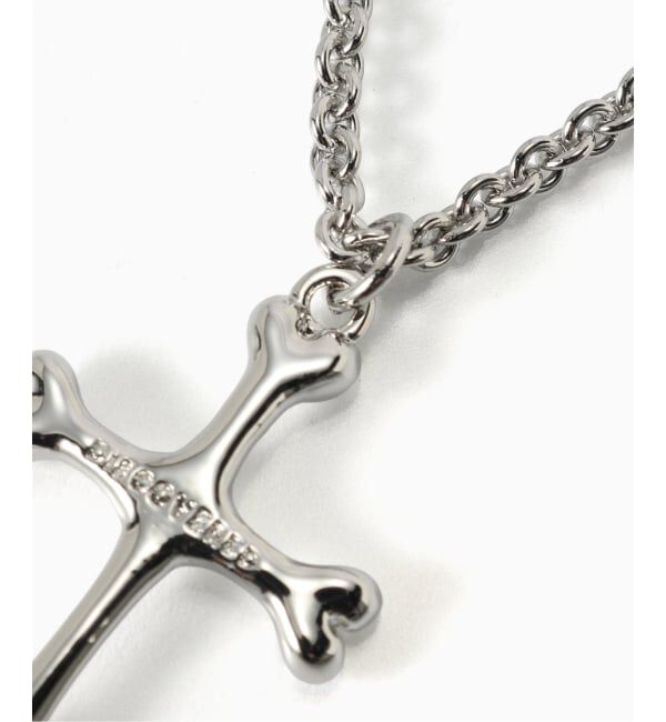 JOINT WORKS「DISCOVERED / ディスカバード BONE CROSS NECKLACE」|ネックレス|
