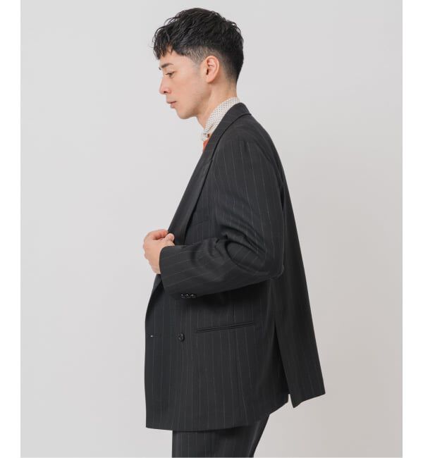 EDIFICE「COUTURE D&rsquo;ADAM (クチュール ド アダム)  別注 Double JK Stripe」|テーラードジャケット|