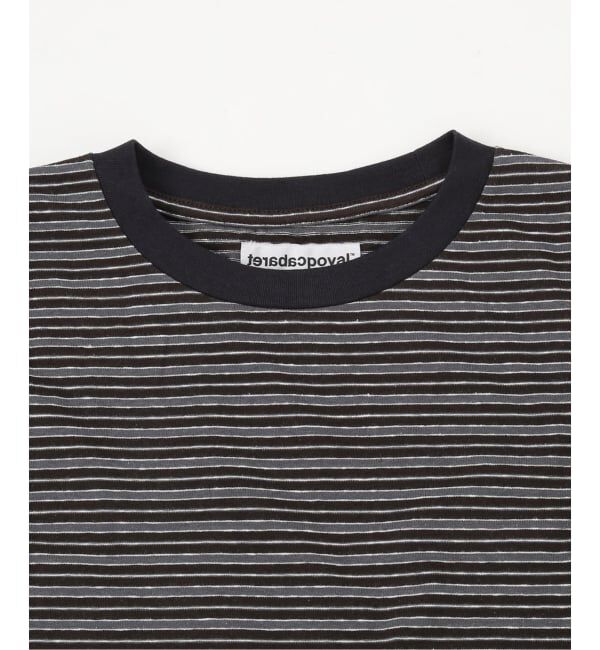 PULP「cabaret poval / キャバレーポバール COXON STRIPE LS TOP」|Tシャツ・カットソー|