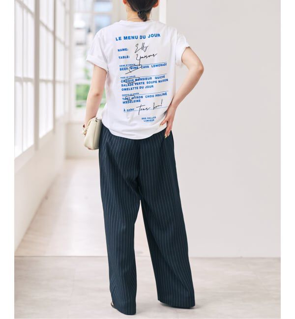 Spick and Span「TRICOMER /トリコメル FRENCH LOGO TEE」|Tシャツ・カットソー|