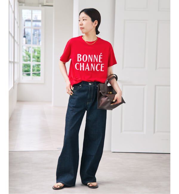 Spick and Span「TRICOMER /トリコメル FRENCH LOGO TEE」|Tシャツ・カットソー|