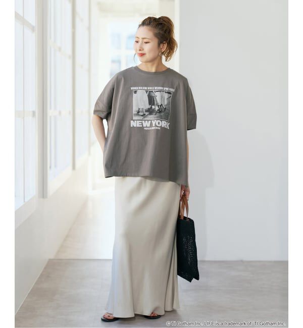 Spick and Span「《追加3》GOOD ROCK SPEED LPC 別注フォトドルマンTシャツ 2」|Tシャツ・カットソー|