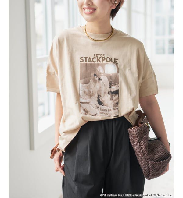 Spick and Span「《追加3》GOOD ROCK SPEED LPC 別注フォトドルマンTシャツ 2」|Tシャツ・カットソー|