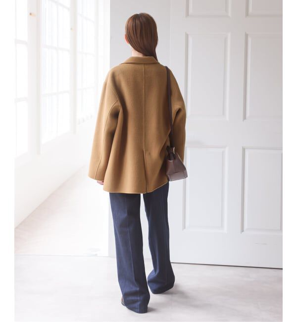 U by SPICK&SPAN「《予約》Super140 リバーテーラードコート」|チェスターコート|