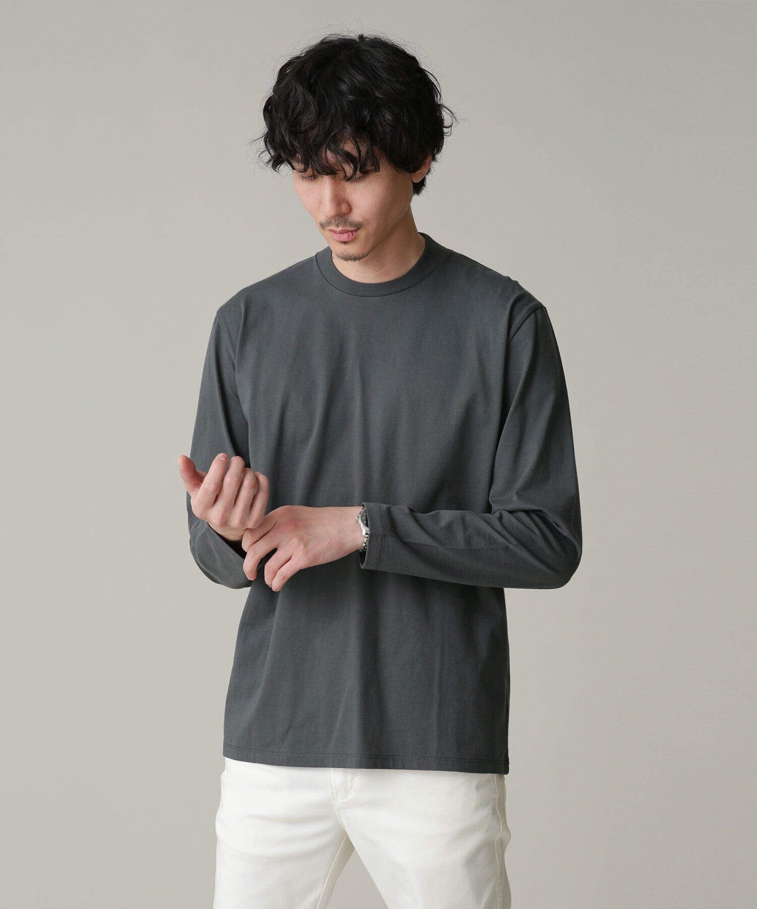 nano･universe「LB.03/ジャケT 長袖」|Tシャツ・カットソー|