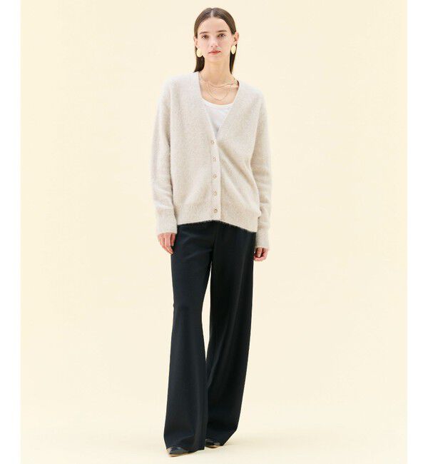 BEIGE,「【Precious掲載】MONTAIGNE / イージーウエストウールワイドパンツ」|その他|