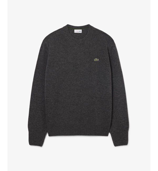 LACOSTE「エッセンシャルウールニットセーター」|ニット・セーター|