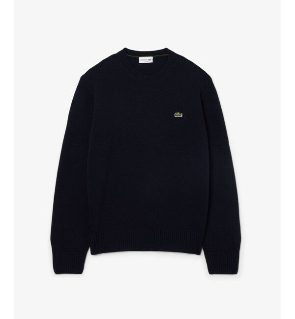 LACOSTE「エッセンシャルウールニットセーター」|ニット・セーター|