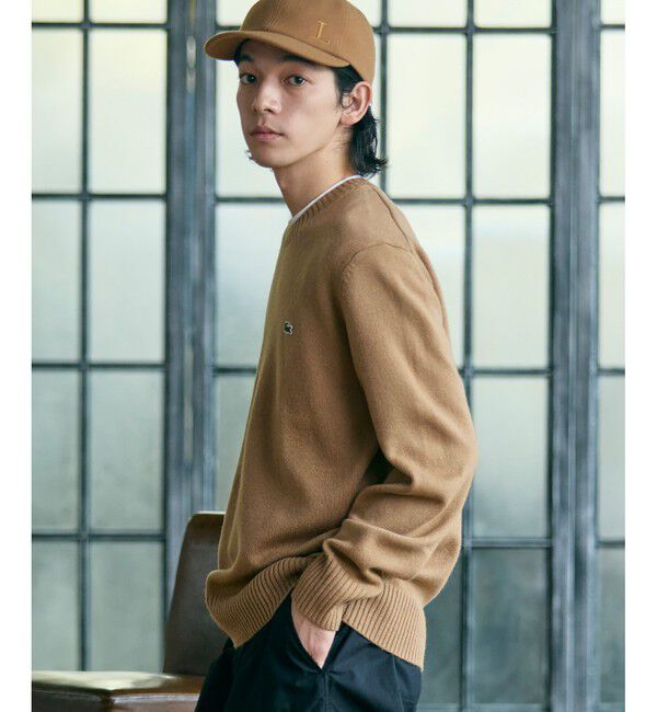 LACOSTE「エッセンシャルウールニットセーター」|ニット・セーター|