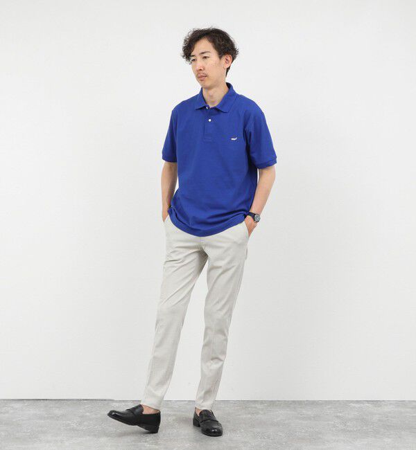 NOLLEY'S goodman「【BECシリーズ】【WEB限定】《ビジカジ対応》クジラ刺繍 ドライカノコユーティリティポロシャツ 26SS」|ポロシャツ|