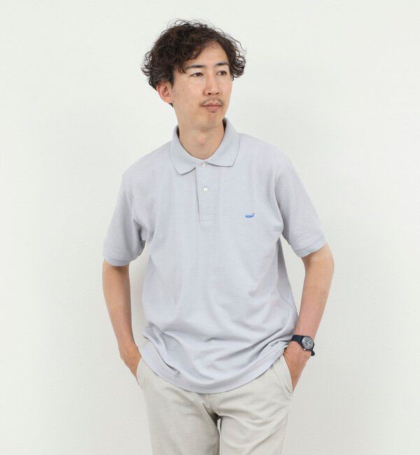 NOLLEY'S goodman「【BECシリーズ】【WEB限定】《ビジカジ対応》クジラ刺繍 ドライカノコユーティリティポロシャツ 26SS」|ポロシャツ|