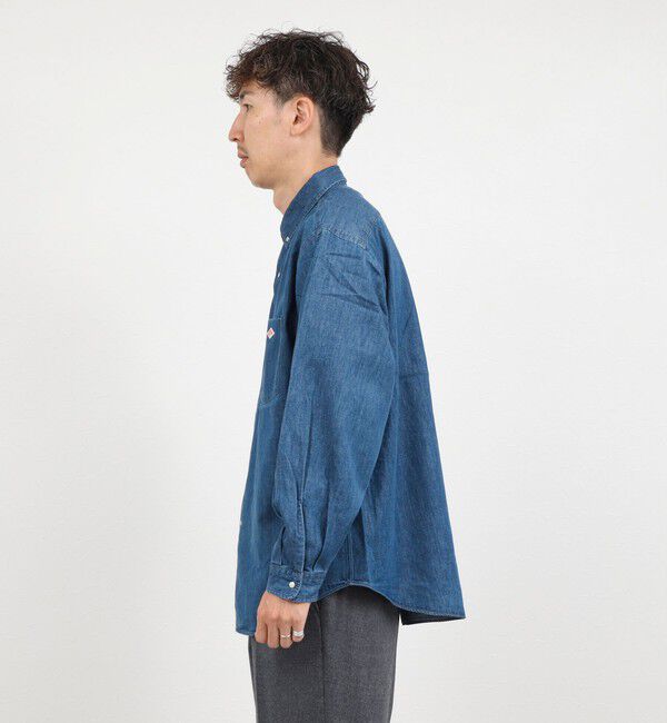 NOLLEY'S goodman「【DANTON/ダントン】DOT BUTTON B.D. SHIRT（DT-B0293 DUG）」|シャツ・ブラウス|