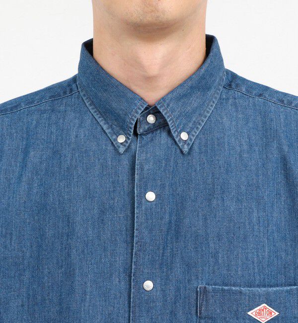 NOLLEY'S goodman「【DANTON/ダントン】DOT BUTTON B.D. SHIRT（DT-B0293 DUG）」|シャツ・ブラウス|