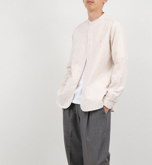 NOLLEY'S goodman「【DANTON/ダントン】BAND COLLAR SHIRT（DT-B0280 OXP）」|シャツ・ブラウス|