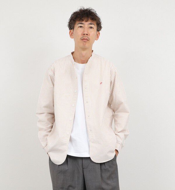 NOLLEY'S goodman「【DANTON/ダントン】BAND COLLAR SHIRT（DT-B0280 OXP）」|シャツ・ブラウス|