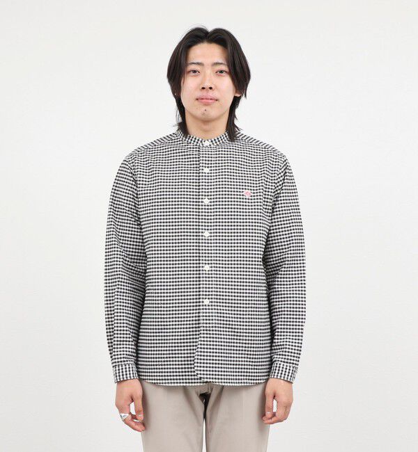 NOLLEY'S goodman「【DANTON/ダントン】BAND COLLAR SHIRT（DT-B0280 OXP）」|シャツ・ブラウス|