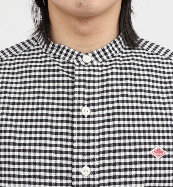 NOLLEY'S goodman「【DANTON/ダントン】BAND COLLAR SHIRT（DT-B0280 OXP）」|シャツ・ブラウス|