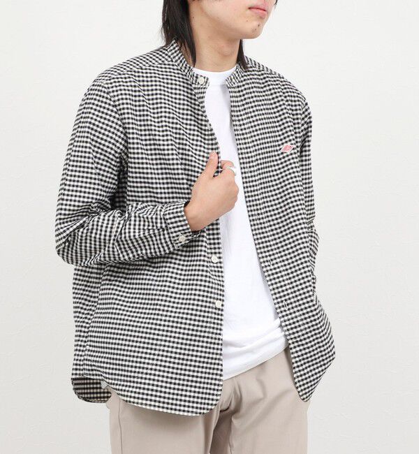 NOLLEY'S goodman「【DANTON/ダントン】BAND COLLAR SHIRT（DT-B0280 OXP）」|シャツ・ブラウス|