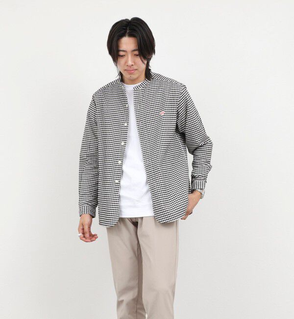 NOLLEY'S goodman「【DANTON/ダントン】BAND COLLAR SHIRT（DT-B0280 OXP）」|シャツ・ブラウス|