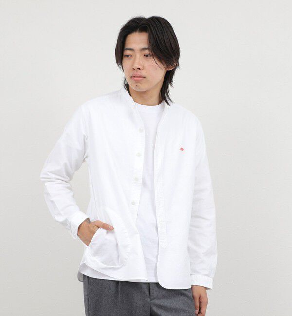 NOLLEY'S goodman「【DANTON/ダントン】SOX BAND COLLAR SHIRT（DT-B0280）」|シャツ・ブラウス|