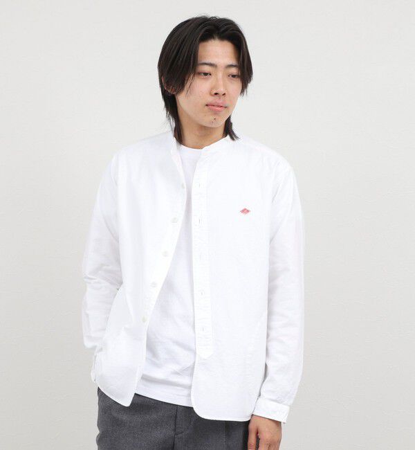 NOLLEY'S goodman「【DANTON/ダントン】SOX BAND COLLAR SHIRT（DT-B0280）」|シャツ・ブラウス|