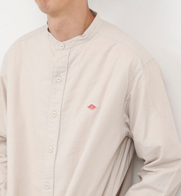 NOLLEY'S goodman「【DANTON/ダントン】SOX BAND COLLAR SHIRT（DT-B0280）」|シャツ・ブラウス|キナリ