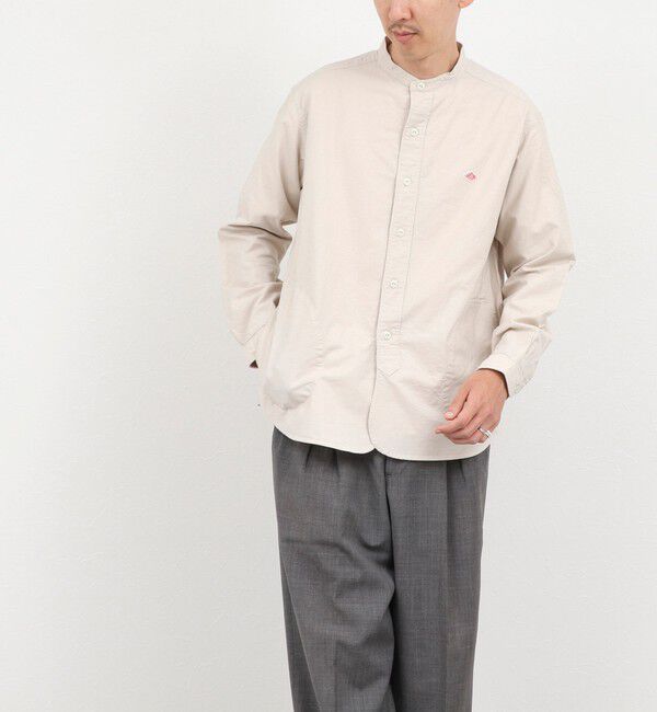 NOLLEY'S goodman「【DANTON/ダントン】SOX BAND COLLAR SHIRT（DT-B0280）」|シャツ・ブラウス|