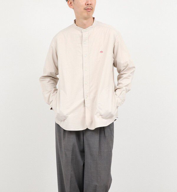 NOLLEY'S goodman「【DANTON/ダントン】SOX BAND COLLAR SHIRT（DT-B0280）」|シャツ・ブラウス|