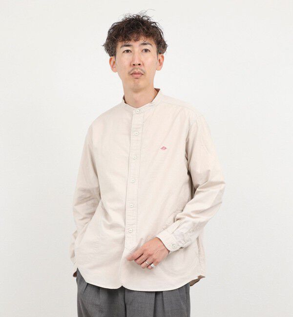 NOLLEY'S goodman「【DANTON/ダントン】SOX BAND COLLAR SHIRT（DT-B0280）」|シャツ・ブラウス|