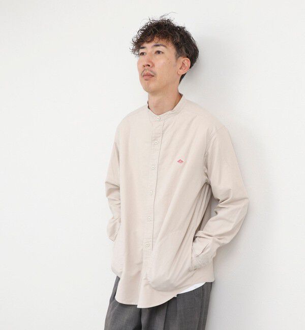 NOLLEY'S goodman「【DANTON/ダントン】SOX BAND COLLAR SHIRT（DT-B0280）」|シャツ・ブラウス|