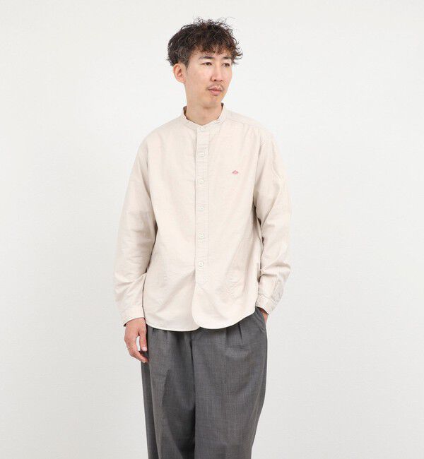 NOLLEY'S goodman「【DANTON/ダントン】SOX BAND COLLAR SHIRT（DT-B0280）」|シャツ・ブラウス|