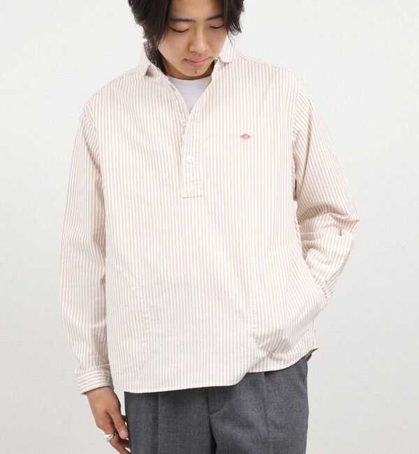 NOLLEY'S goodman「【DANTON/ダントン】ROUND COLLAR P/O SHIRT（DT-B0282 OXP）」|シャツ・ブラウス|