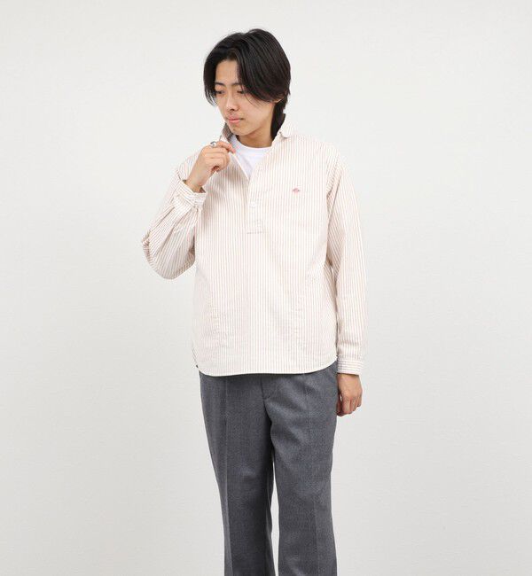 NOLLEY'S goodman「【DANTON/ダントン】ROUND COLLAR P/O SHIRT（DT-B0282 OXP）」|シャツ・ブラウス|