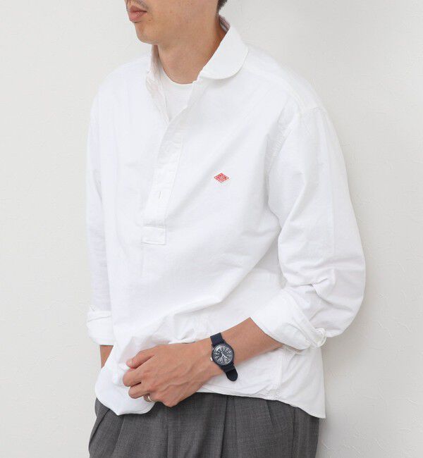 NOLLEY'S goodman「【DANTON/ダントン】ROUND COLLAR P/O SHIRT（DT-B0282 SOX）」|シャツ・ブラウス|