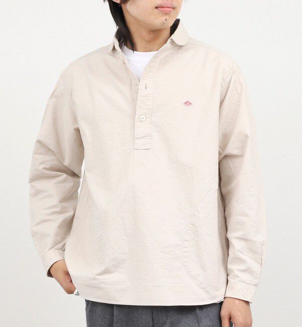 NOLLEY'S goodman「【DANTON/ダントン】ROUND COLLAR P/O SHIRT（DT-B0282 SOX）」|シャツ・ブラウス|