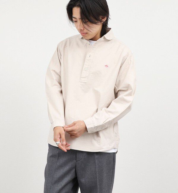 NOLLEY'S goodman「【DANTON/ダントン】ROUND COLLAR P/O SHIRT（DT-B0282 SOX）」|シャツ・ブラウス|
