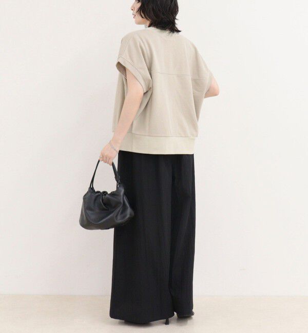 fredy emue「ミニ裏毛前開きZIPプルオーバー」|Tシャツ・カットソー|