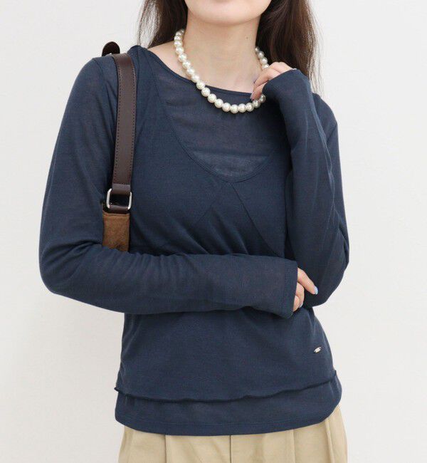 fredy emue「レイヤードタンクセットロンTシャツ」|Tシャツ・カットソー|