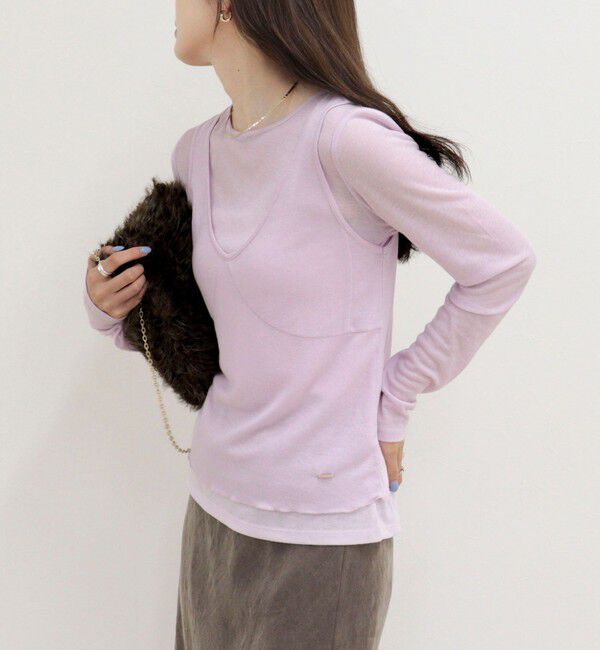 fredy emue「レイヤードタンクセットロンTシャツ」|Tシャツ・カットソー|
