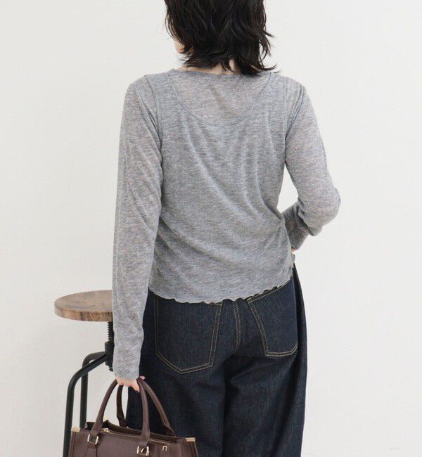 fredy emue「レイヤードタンクセットロンTシャツ」|Tシャツ・カットソー|