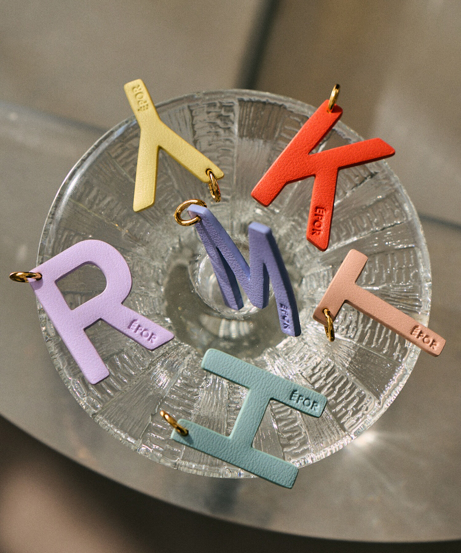 E'POR「【E'POR】ALPHABET/HEART CUSTOM CHARM Parts【WEB限定/一部店舗限定】」|その他|ブラック(01)